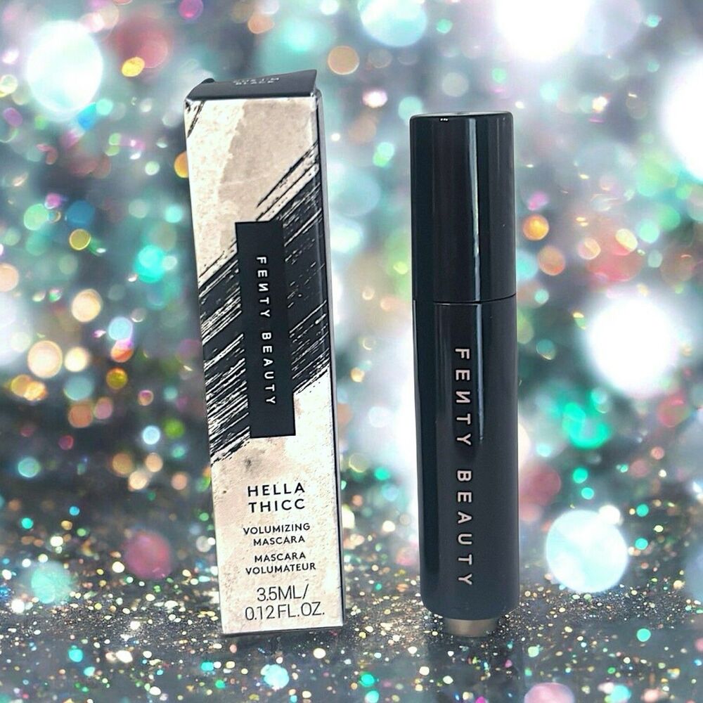 FENTY BEAUTY Hella Thicc Volumizing Mascara in Cuz I'm Black 0.12 fl oz NIB